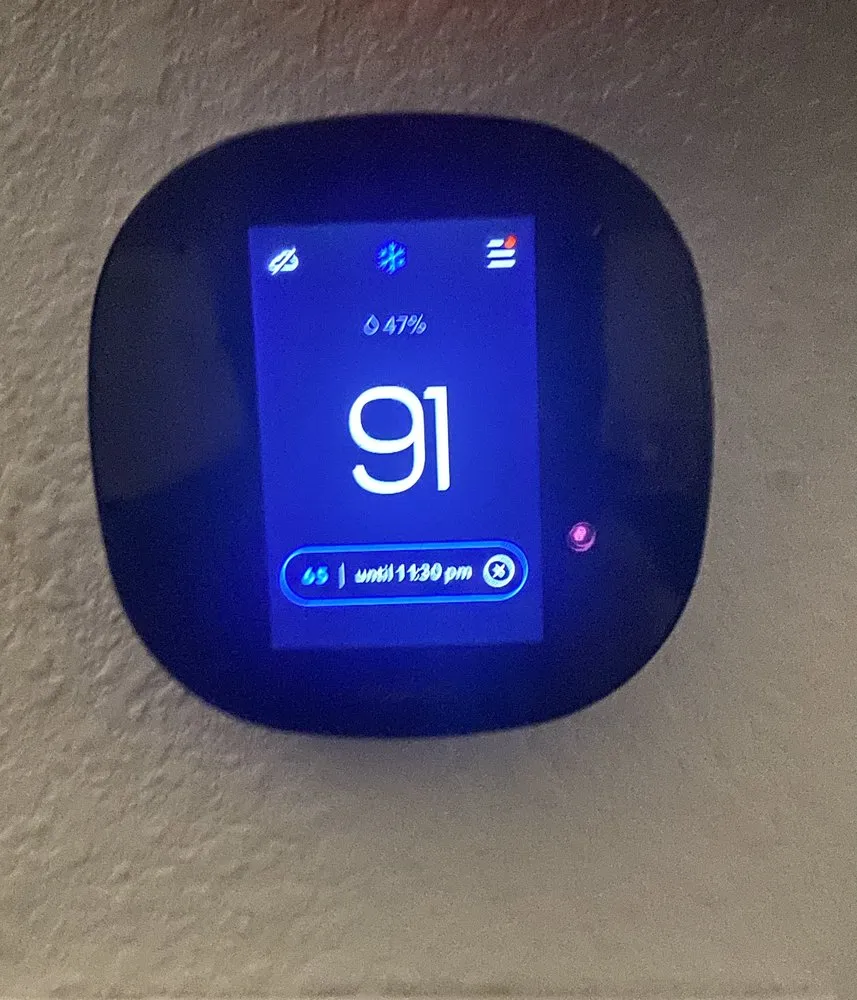 Slide of Fast Response Heating & Cooling