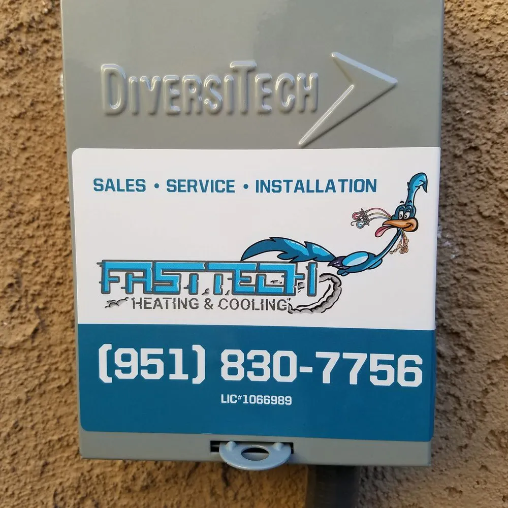 Slide of Fast Tech Heating and Cooling