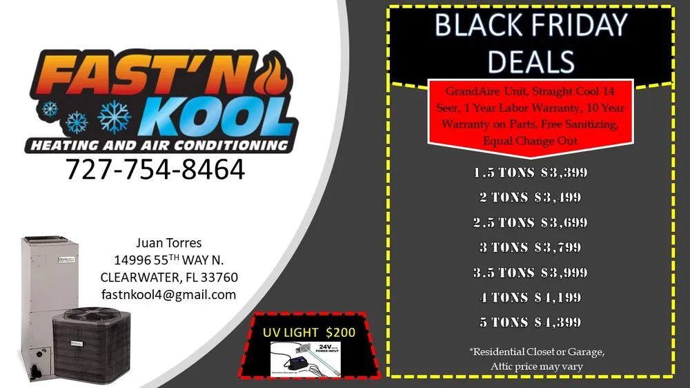 Slide of Fast'n Kool Heating and Air Conditioning