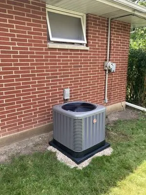 Father & Son Heating and Cooling Logo