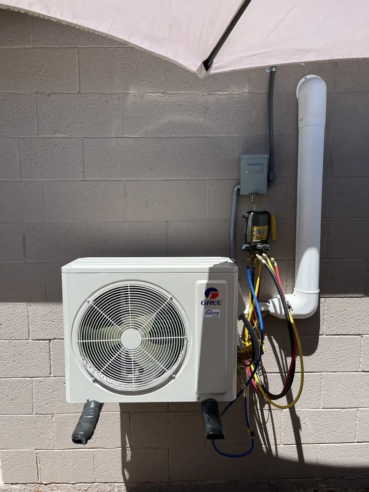 Slide of Father & Son Refreshing the Valley