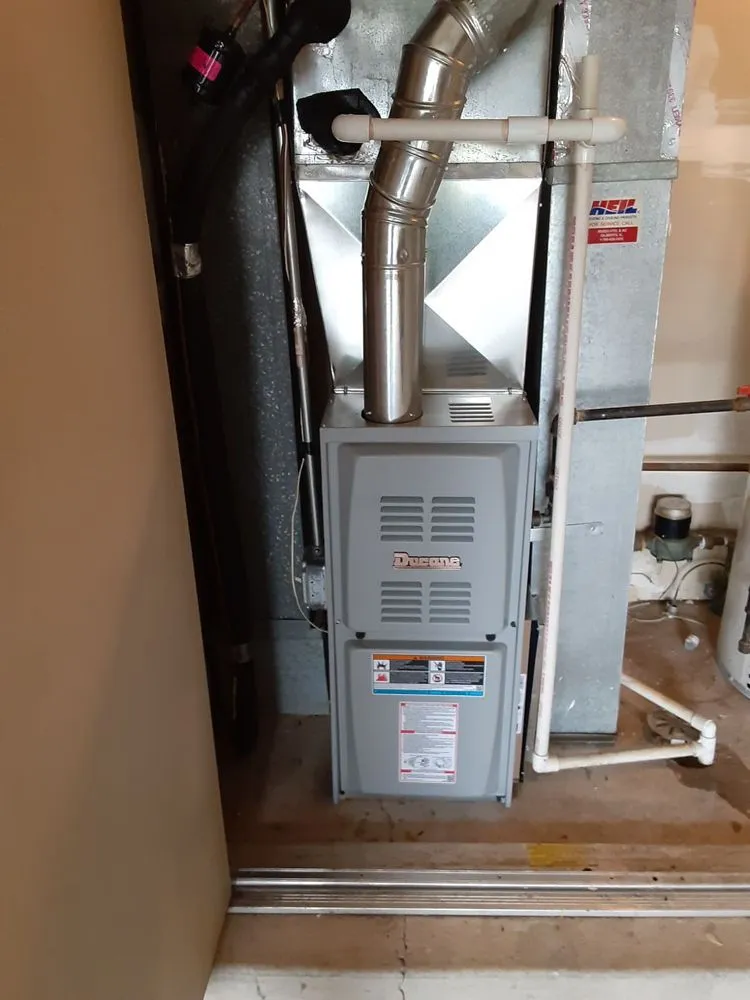 Slide of Father and Son Heating