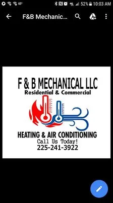 F&B Mechanical Logo