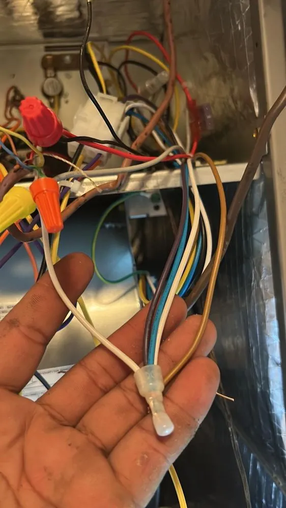 Slide of Feble’s A/C Technician