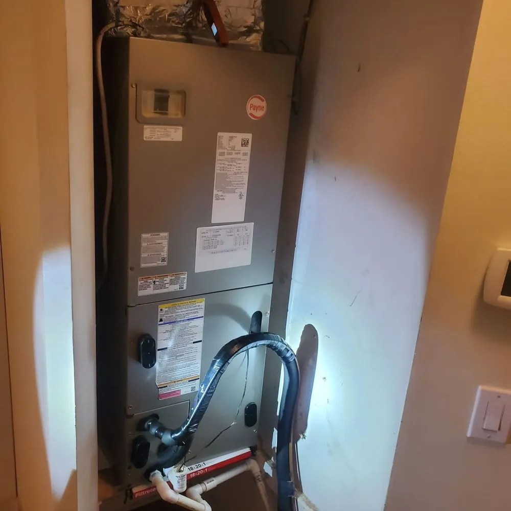 Slide of Feble’s A/C Technician