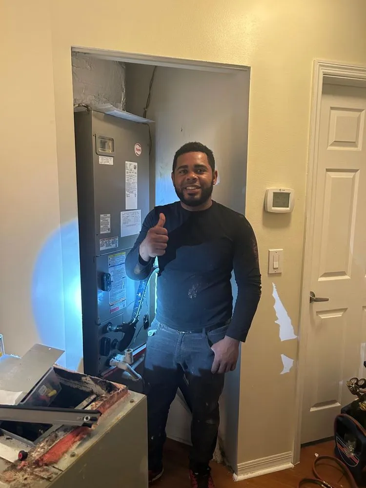 Slide of Feble’s A/C Technician