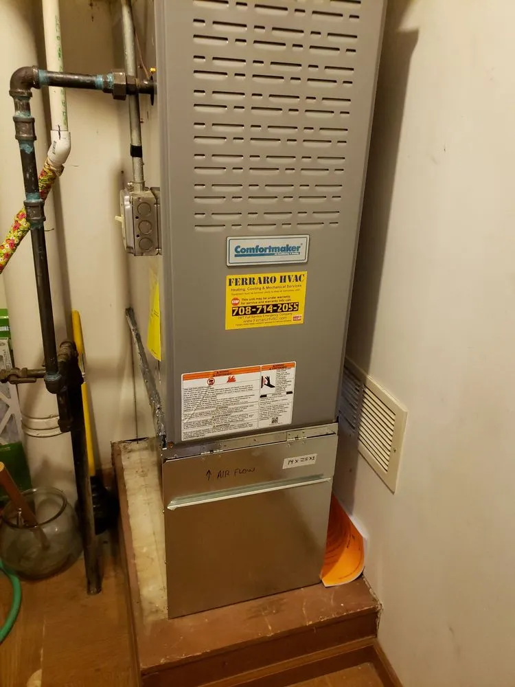 Slide of Ferraro HVAC