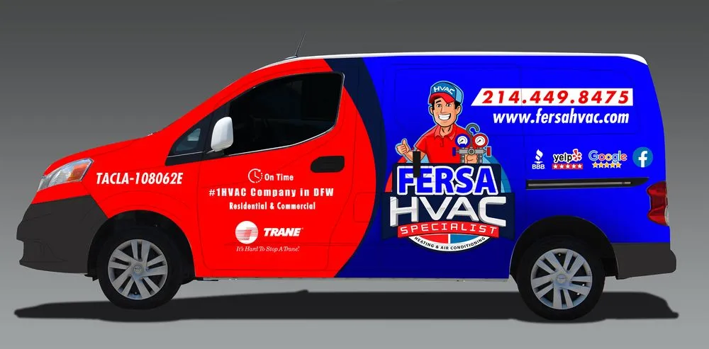 Slide of FERSA HVAC Heating & Air