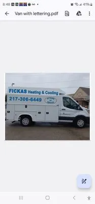 Fickas Heating and Cooling Logo