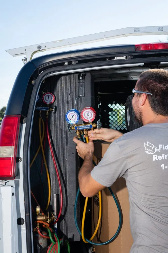 Slide of Fidelity Air & Refrigeration