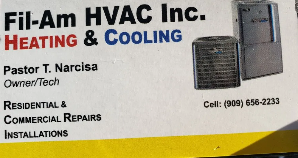 Slide of Fil-Am HVAC