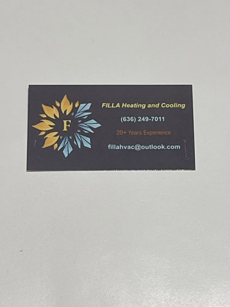 Slide of Filla Heating and Cooling