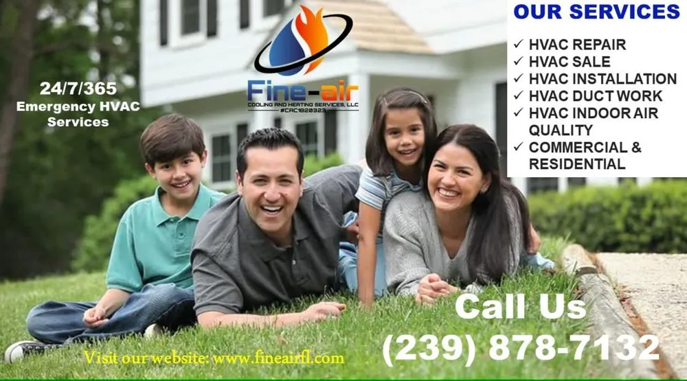 Slide of Fine Air Cooling And Heating Services