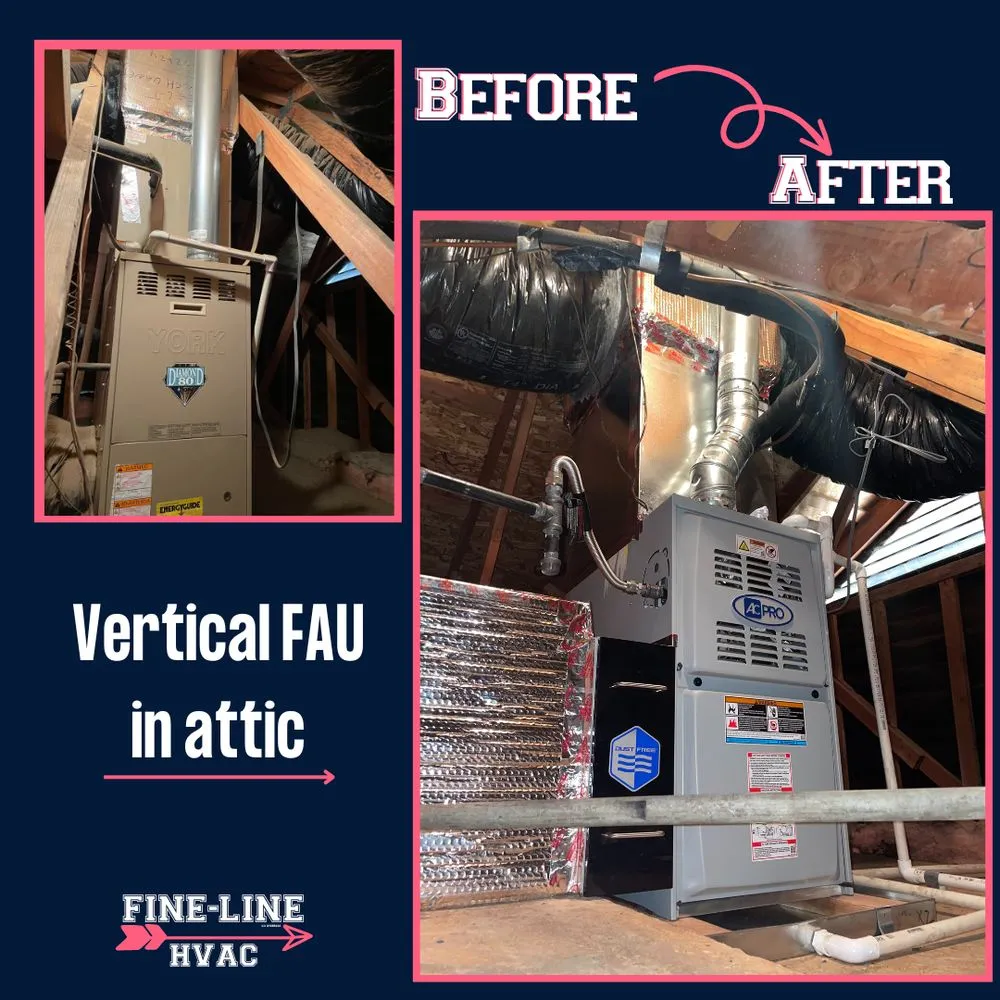 Slide of Fine Line HVAC