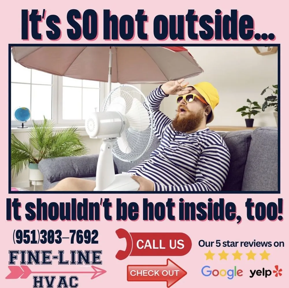 Slide of Fine Line HVAC