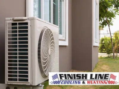 Slide of Finish Line Cooling & Heating