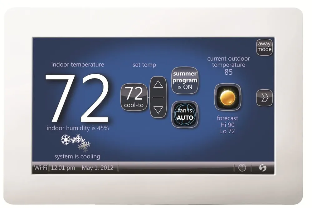 Slide of Finish Line Heating and Cooling