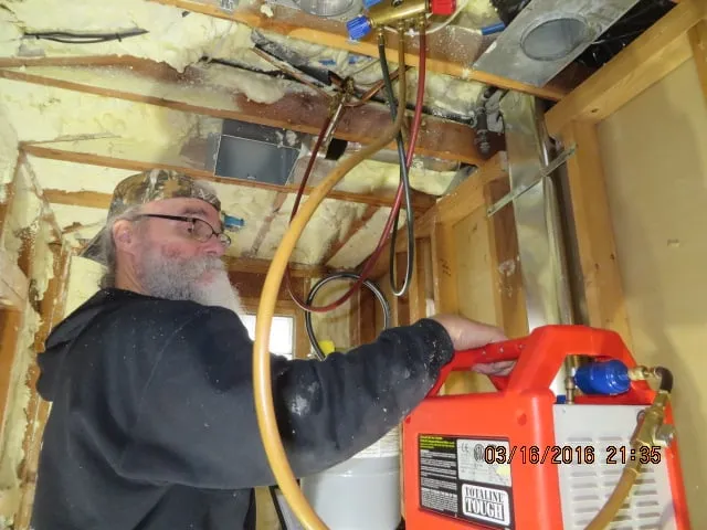 Slide of Fire & Ice Contracting