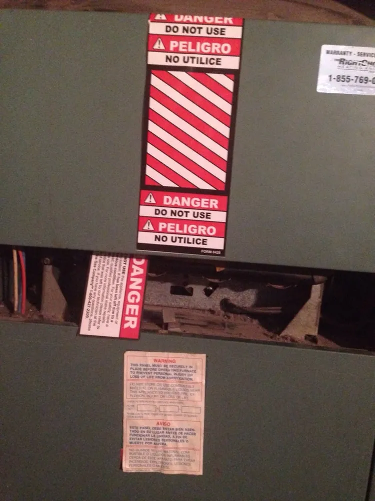 Slide of Fire & Ice Heating & Air Conditioning