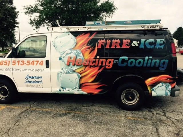 Slide of Fire & Ice Heating & Cooling