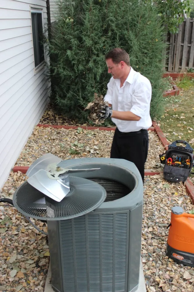 Slide of Fire & Ice Heating and Air