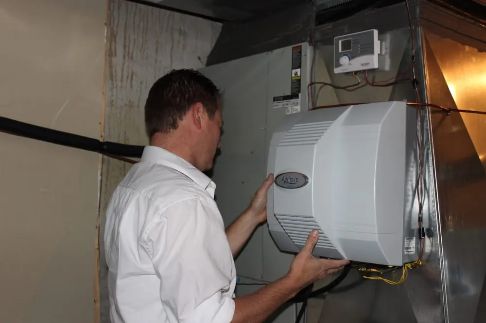 Slide of Fire & Ice Heating and Air