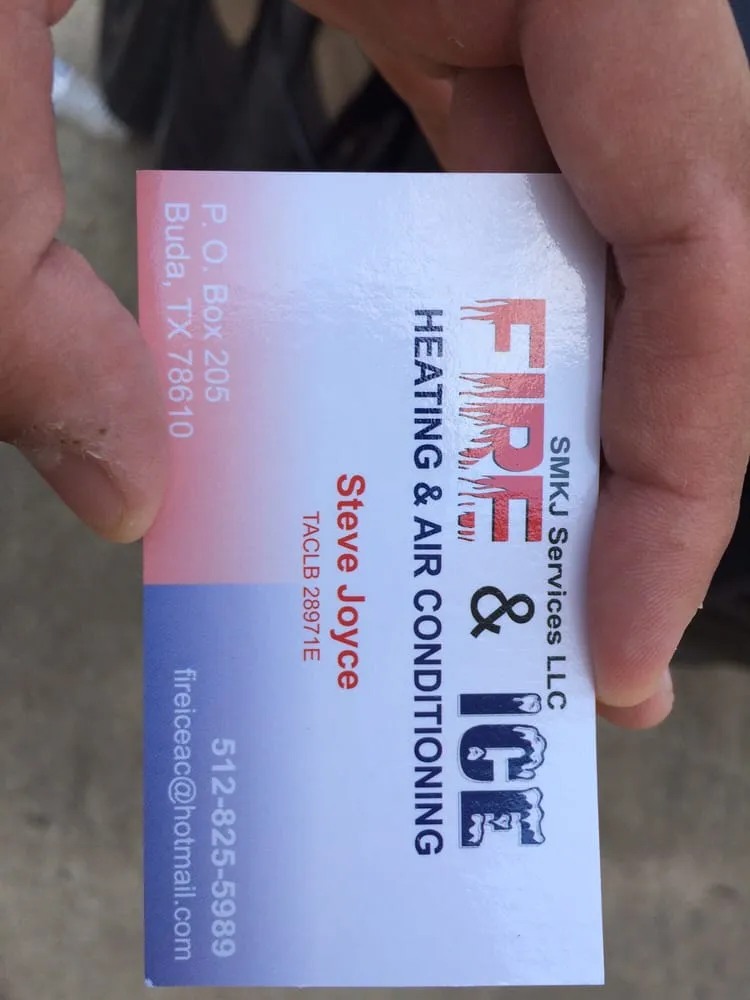 Slide of Fire & Ice Heating and Air Conditioning