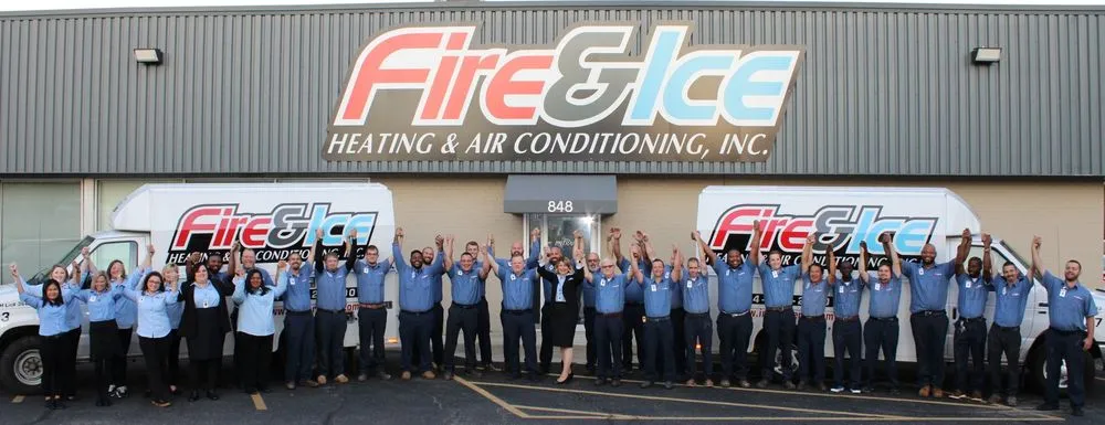 Slide of Fire & Ice Heating and Air Conditioning