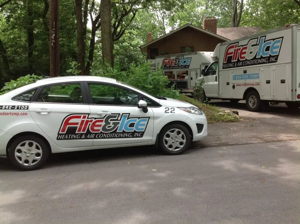 Slide of Fire & Ice Heating and Air Conditioning