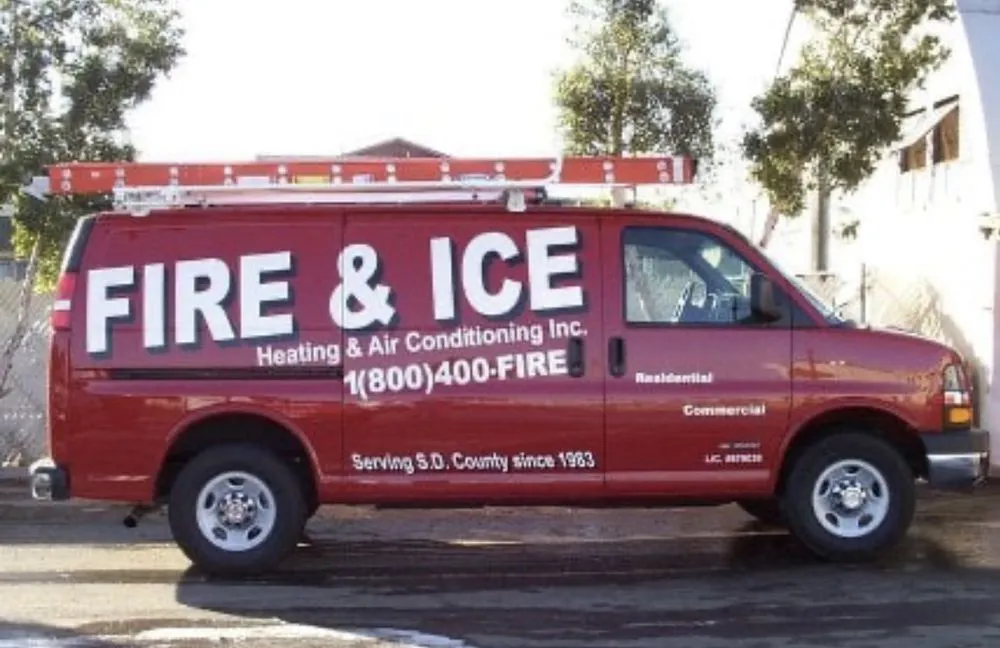 Slide of Fire & Ice Heating and Air Conditioning