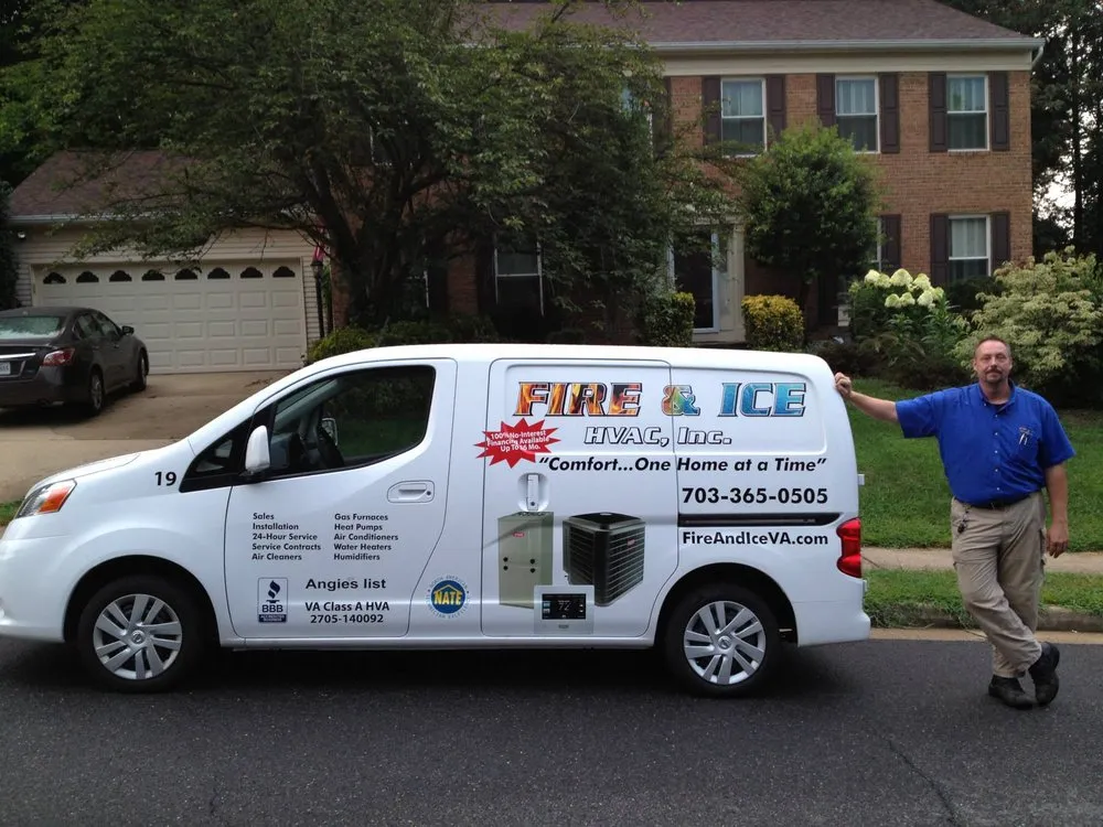 Slide of Fire & Ice HVAC