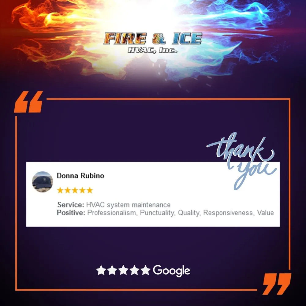 Slide of Fire & Ice HVAC