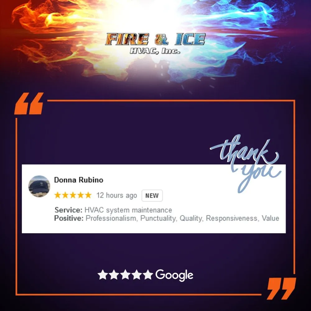 Slide of Fire & Ice HVAC