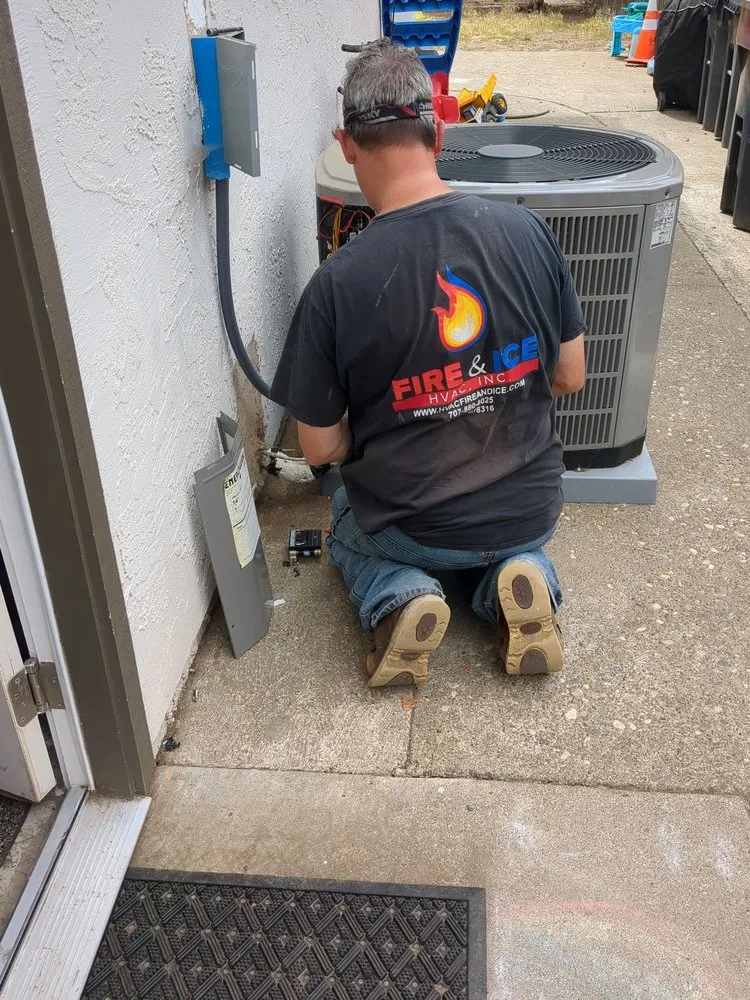Slide of Fire & Ice HVAC