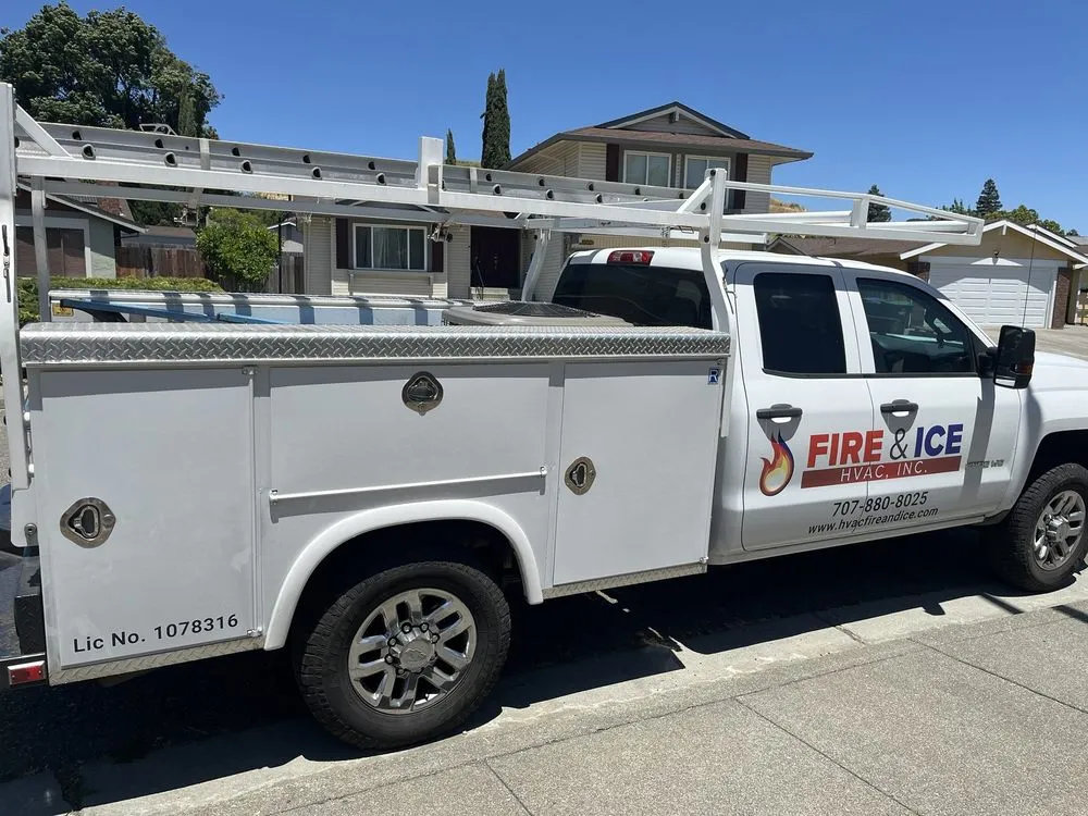 Slide of Fire & Ice HVAC