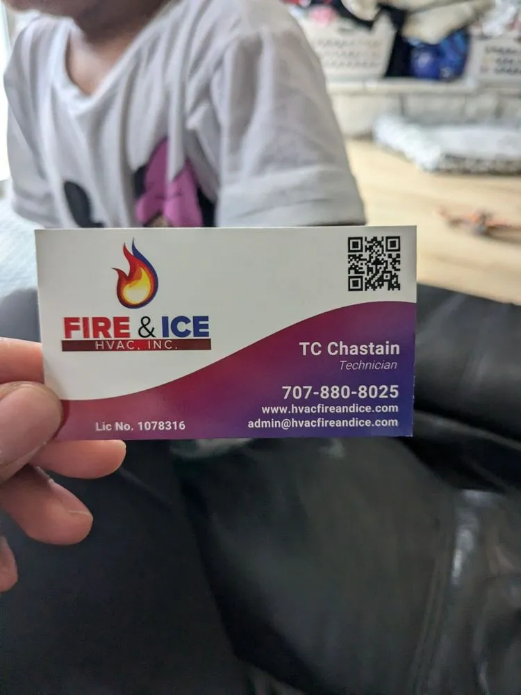 Slide of Fire & Ice HVAC