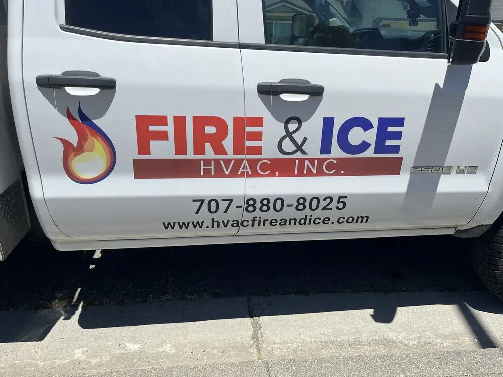 Slide of Fire & Ice HVAC