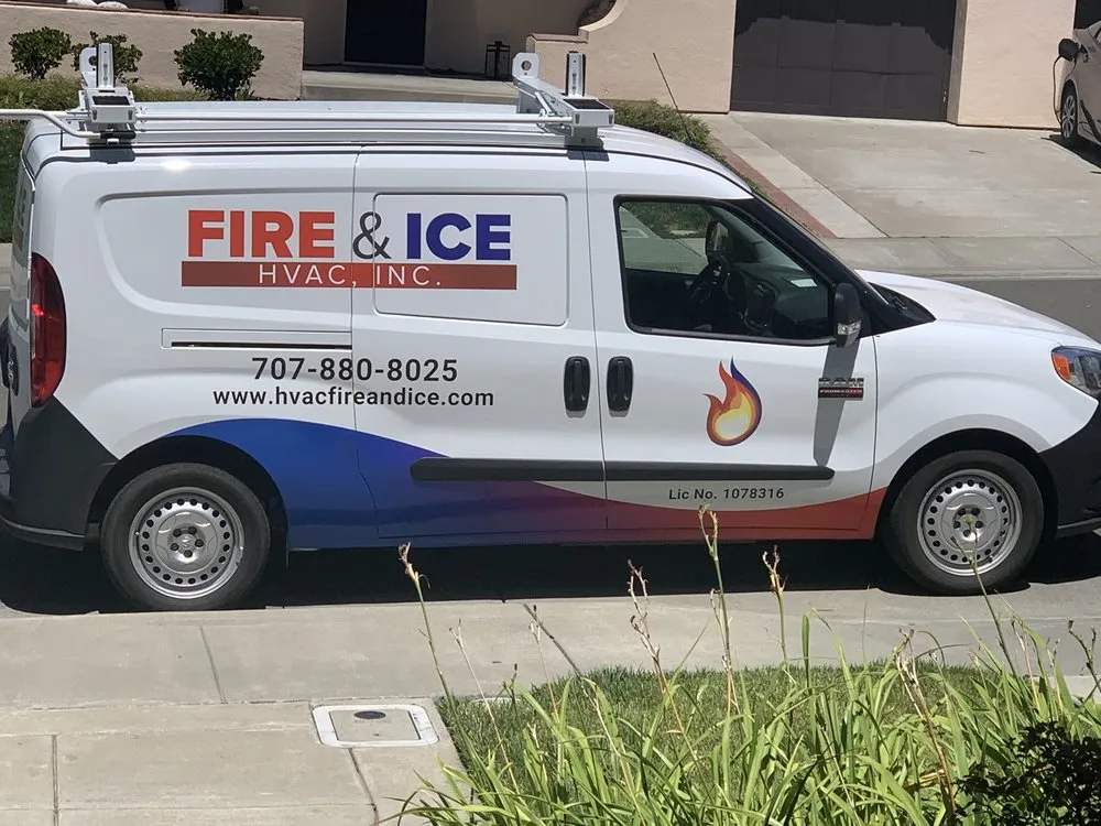 Slide of Fire & Ice HVAC