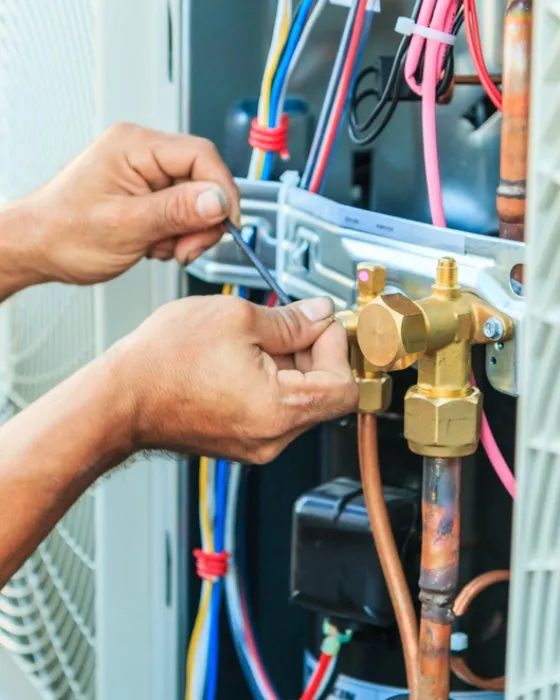 Slide of Fire and Ice Heating and Cooling