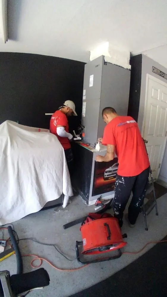 Slide of Fire and Ice Heating and Cooling