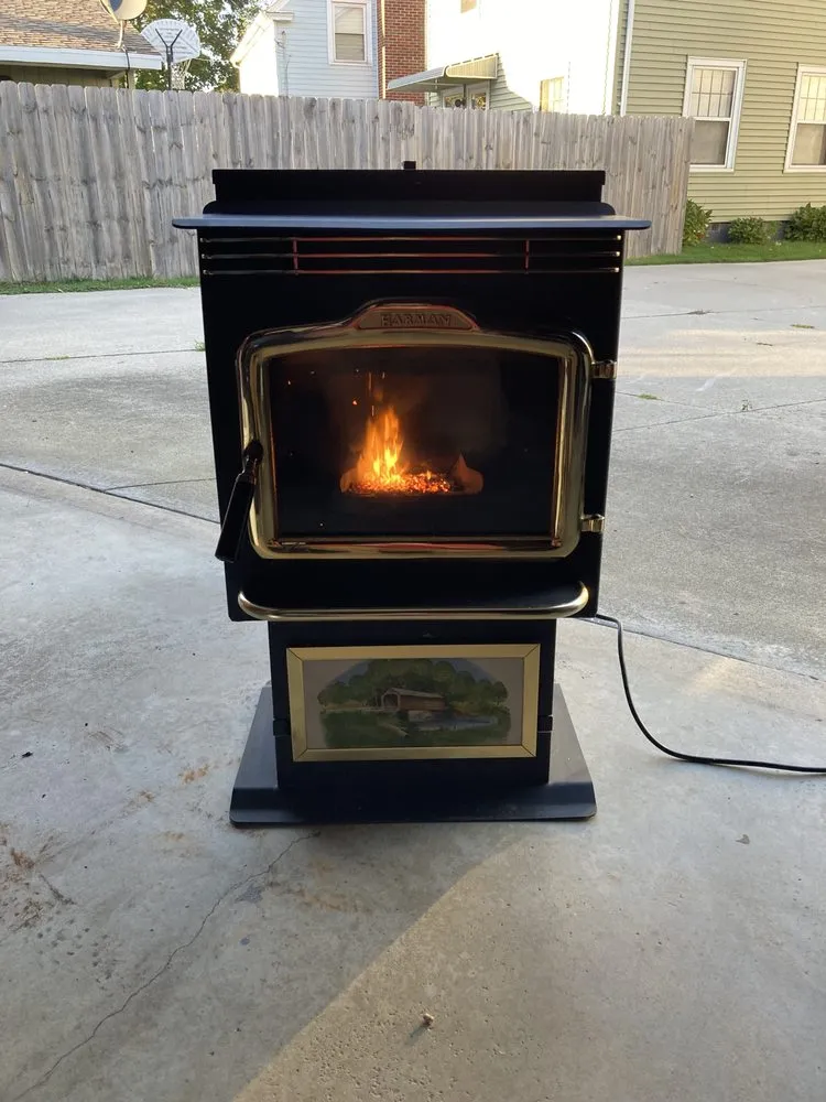 Slide of Fire Tech Pellet and Wood Stove Service