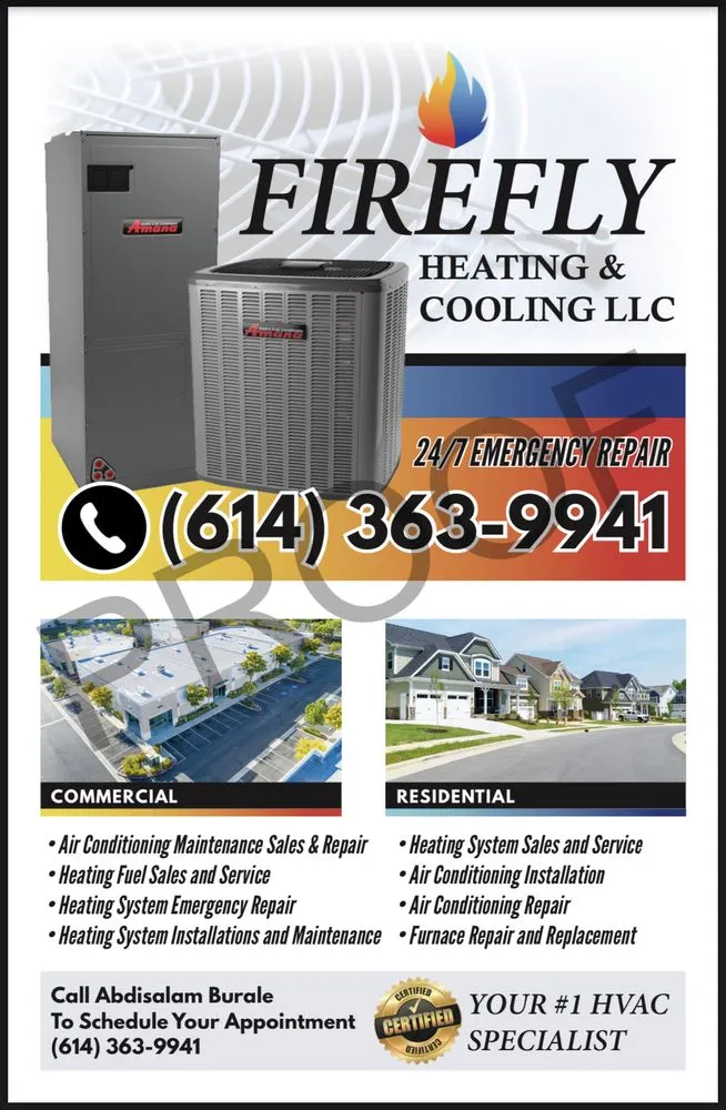 Slide of Firefly Heating & Cooling