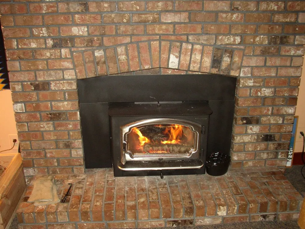 Slide of Fireplace Center