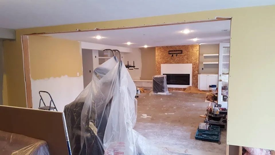 Slide of Fireplace Center