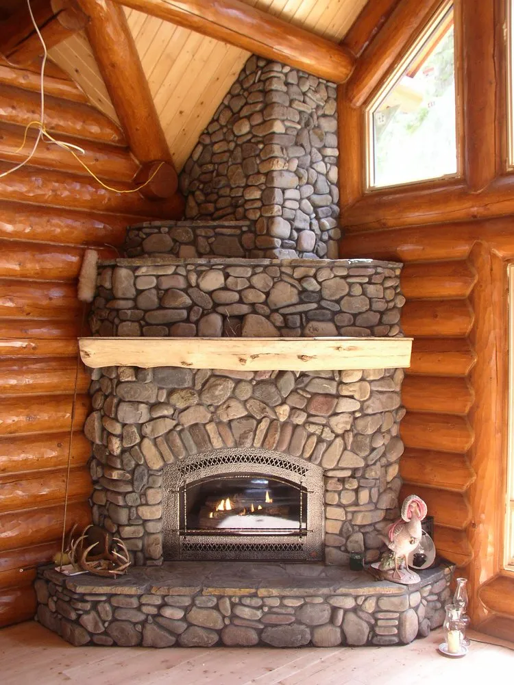 Slide of Fireplace Center