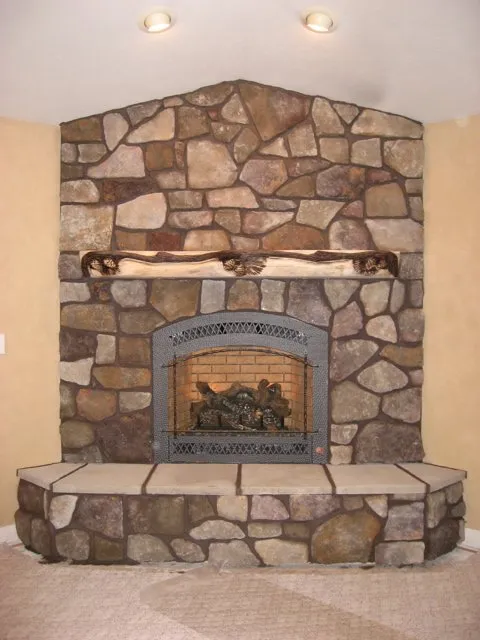 Slide of Fireplace Center