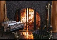 Slide of Fireplace Center