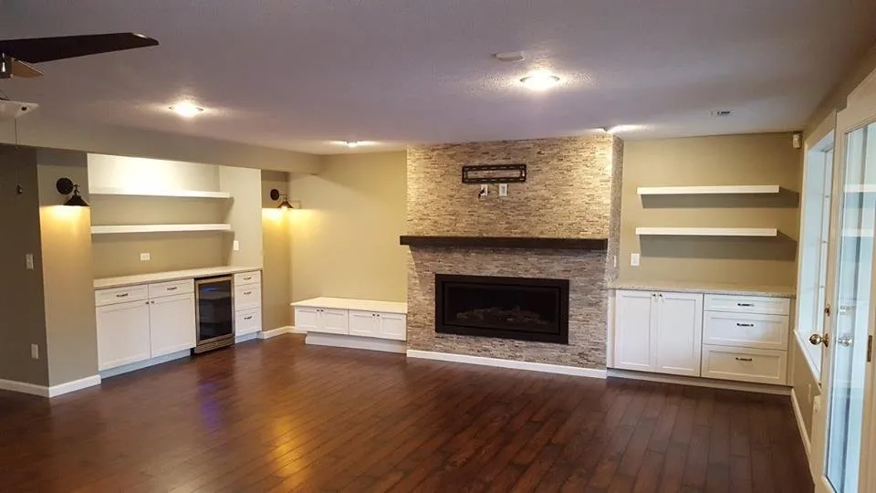 Slide of Fireplace Center