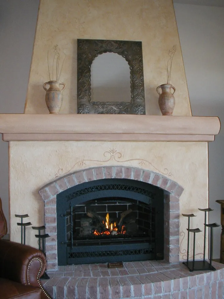 Slide of Fireplace Center