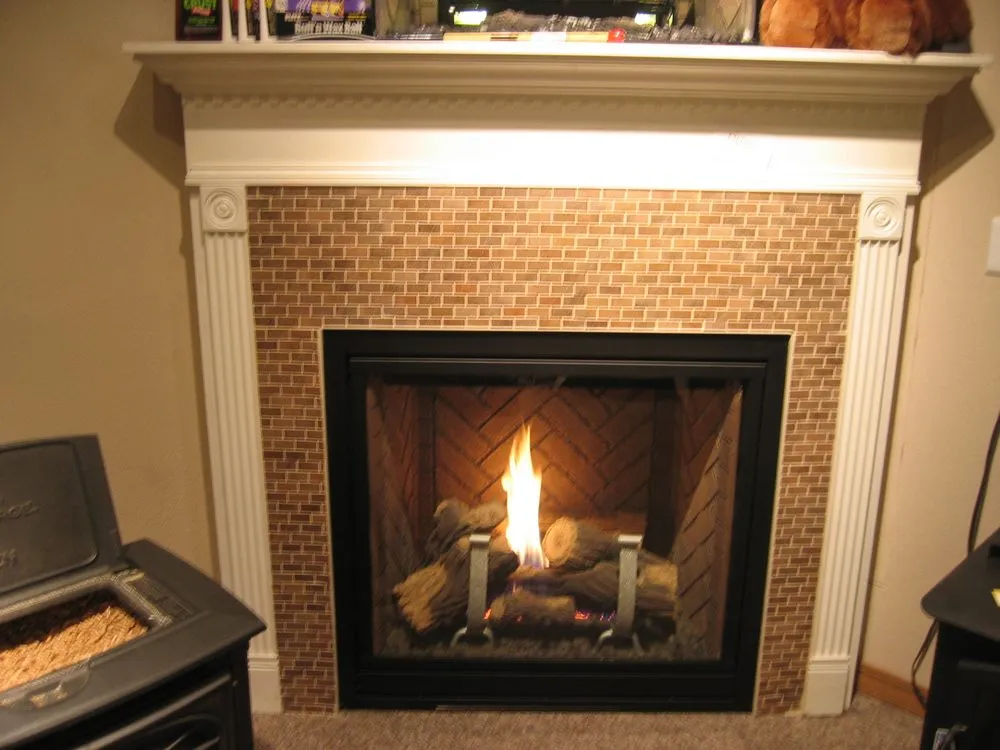 Slide of Fireplace Center